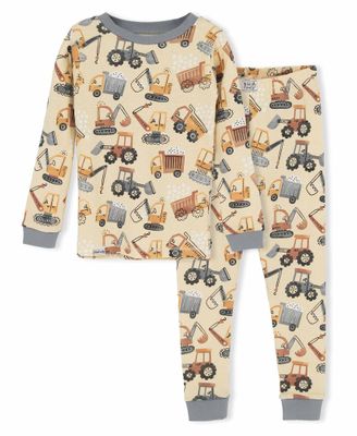 Lazy One Wild Firefly Construction PJ Set: