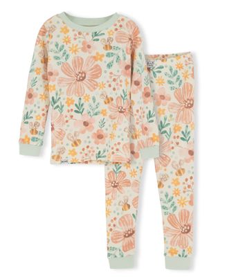 Lazy One Wild Firefly Flowers PJ Set: