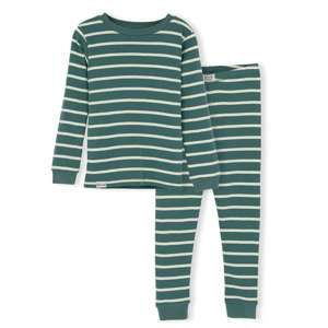 Lazy One WF Teal Stripes PJ Set: