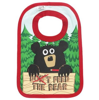 Lazy One Don't Feed The Bear Bib: