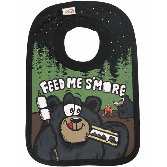 Lazy One Feed Me Smore Bib: