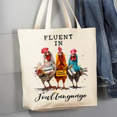 Canvas Tote Bag: