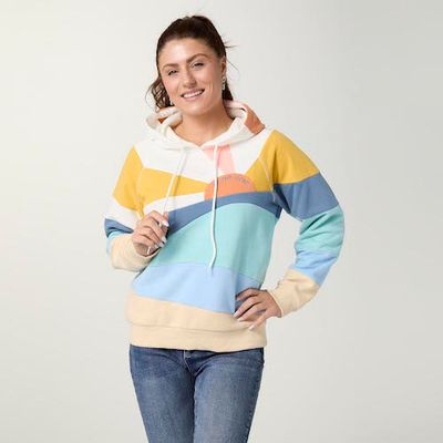 Be the Light Pieced Hooded Sweatshirt: