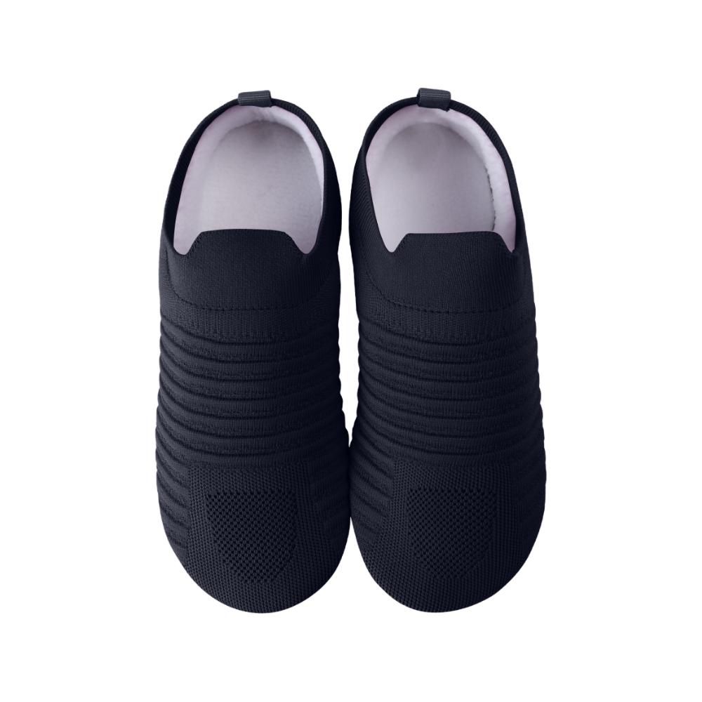 Snoozies Women's On the Fly Lightweight Slipper-Shoes:, Color: Black:, Size: Small (W5-6)
