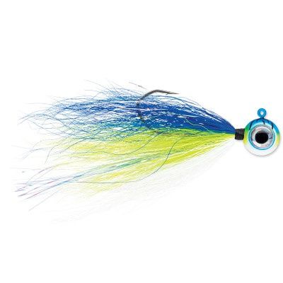 VMC - Moon Tail Jig - 3/8 oz., Colour: BLUE FIRE UV