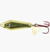 Northland Fishing Tackle - Buck-Shot Coffin Spoon - 1/4 oz., Colour: GOLD SHINER, Size: 1/4 OZ.