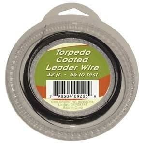 Torpedo - Coated Leader Wire - 32 ft - 55 lb.