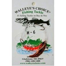 Walleye&#39;s Choice - Walleye Spinner Rigs (N Series) - Notched Willowleaf #3 1/2 Blades