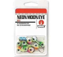 VMC - Neon Moon Eye Jig Glow Kit, Size: 8-Jan