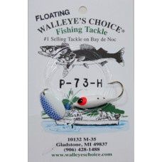 Walleye&#39;s Choice -Walleye Spinner Rigs (P-60-H Series) - #3 Indiana Blade with Soft Floater