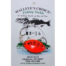 Walleye&#39;s Choice -Walleye Spinner Rigs (WX Series) - Magnum Willowleaf Blades