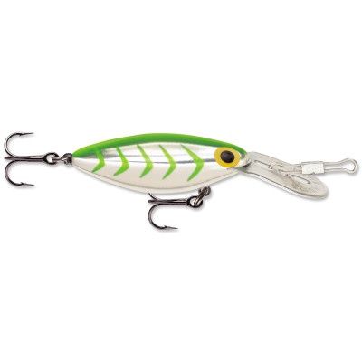 Storm - Original Hot &#39;N Tot - 2 1/2 in., Colour: METALLIC SILVER - LIME GREEN HERRINGBONE