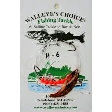 Walleye&#39;s Choice - Walleye Spinner Rigs (M series) - Minnow Whiptail #3 Blades