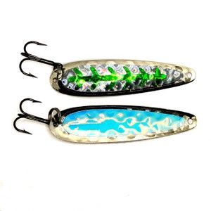 Salmon Candy - UV Trolling Spoon - Standard - 3 3/5 in.