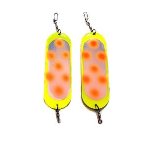 Salmon Candy - Double O Dodger, COLOR: UV FIRE DOT