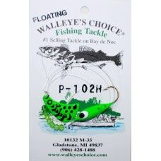 Walleye&#39;s Choice - Walleye Spinner Rigs (P-100-H Series) - #4 Tomahawk Blade with Soft Floater