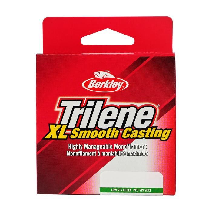 Berkley - Trilene XL Smooth Casting Line - Low-Vis Green - 110 yd., Size: 12 lb.