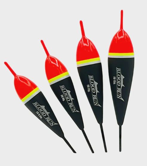 Blood Run Tackle - Big Water Floats - Smoke, Size: FAST DEEP - 8G