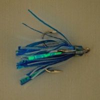 Howie&#39;s Tackle - Peanut Fly - 1 1/2 in., Colour: BLUE GLOW