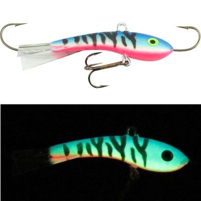 Moonshine Lures - Fat Bottom Shiver Minnow - Size 2 - 1/2 oz., Colour: ATOMIC TROUT