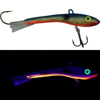 Moonshine Lures - Holographic Shiver Minnow - Size 2.5 - 3/4 oz., Colour: BT SHAD