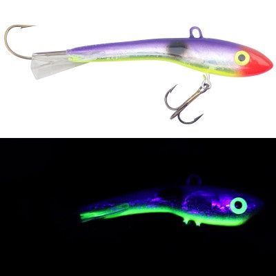 Moonshine Lures - Holographic Shiver Minnow - Size 2 - 1/2 oz.