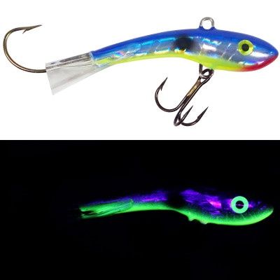 Moonshine Lures - Holographic Shiver Minnow - Size 2 - 1/2 oz., Colour: SHIVER SHAD