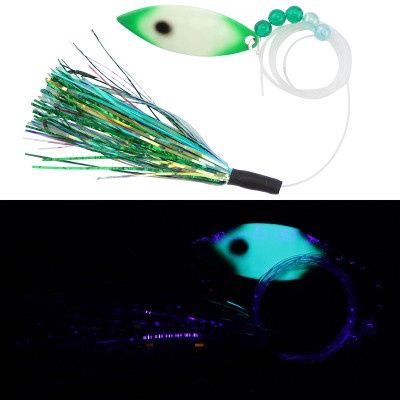 Moonshine Lures - Trolling Fly, Colour: GREEN JEANS