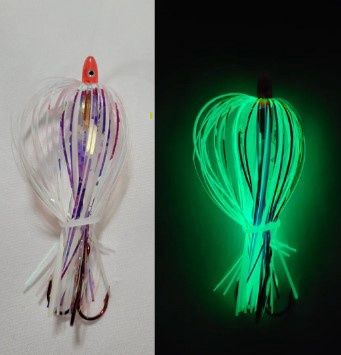 Mr. Chrome Lures -Trolling Fly  - 4 in., Colour: HOT HEAD