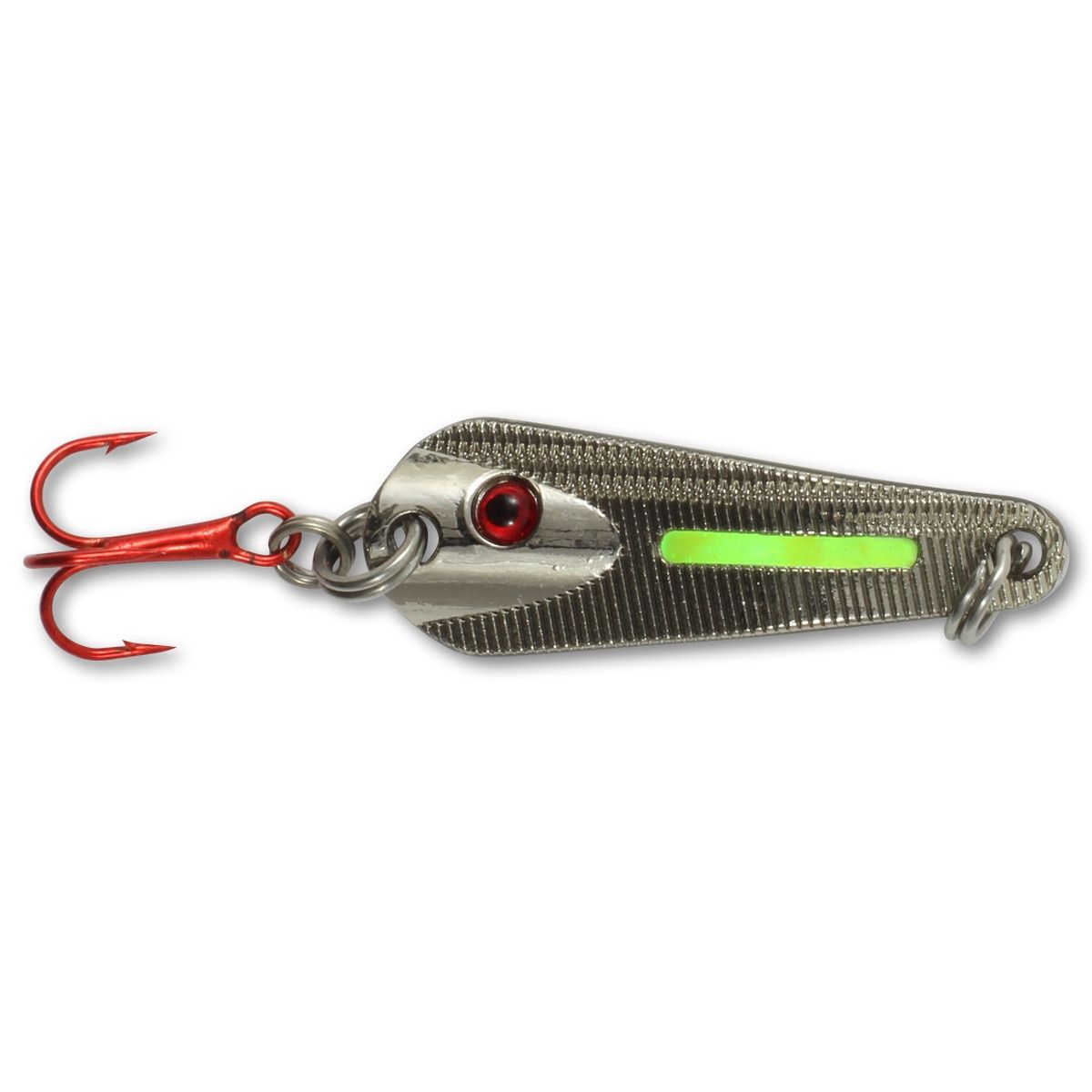 Northland Fishing Tackle - Glo-Shot Spoon - 1/8 oz., Colour: METALLIC SILVER