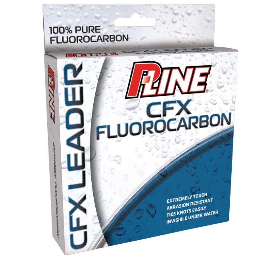 P-Line - SS Fluorocarbon Leader - Clear - 100 yd., Test: 20 LB.