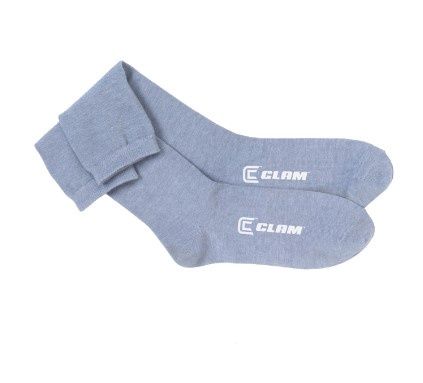 Clam - IceArmor by Clam Thermolite Liner Socks - Grey - M/L