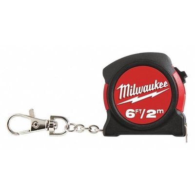 Milwaukee - Keychain Tape Measure - 6 ft.
