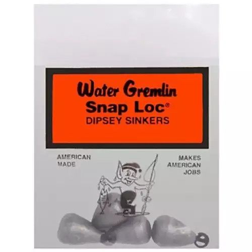 Water Gremlin Co. - Snap-Loc Dipsey Swivel Sinkers, Size: 3/16 OZ