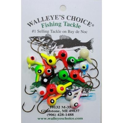 Walleye&#39;s Choice - Hard Floating Jig Heads  (J Series) - 1/4 oz.