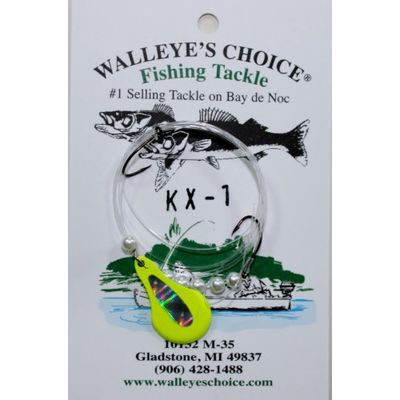 Walleye&#39;s Choice - Walleye Spinner Rigs (KX Series) - Chopper Blades
