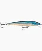 Rapala - Husky Jerk - HJ10 - 4 in., Colour: BLUE GHOST