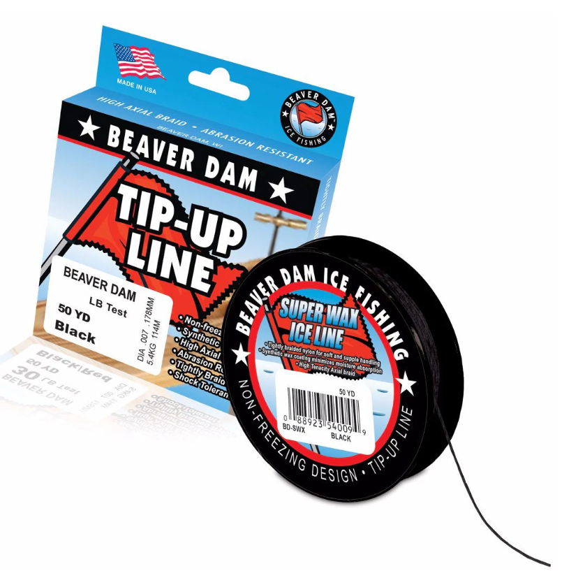 Beaver Dam - Super Wax Ice Line - 50 yd., Test: 15 LB.