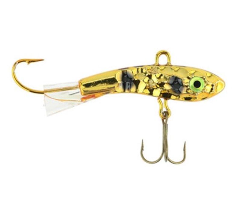 Moonshine Lures - Hammered Shiver Minnow - Size 1 - 3/8 oz., Colour: HAMMERED BLACK