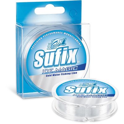 Sufix - Ice Magic Monofilament Line - Clear - 300 yd.