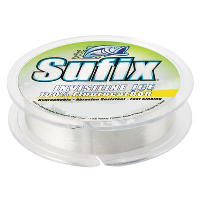 Sufix - Invisiline Fluorocarbon Ice Line - Clear - 50 yd.