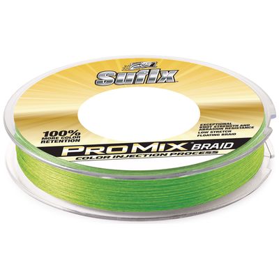 Sufix - ProMix Braid - Low-Vis Green - 150 yd.