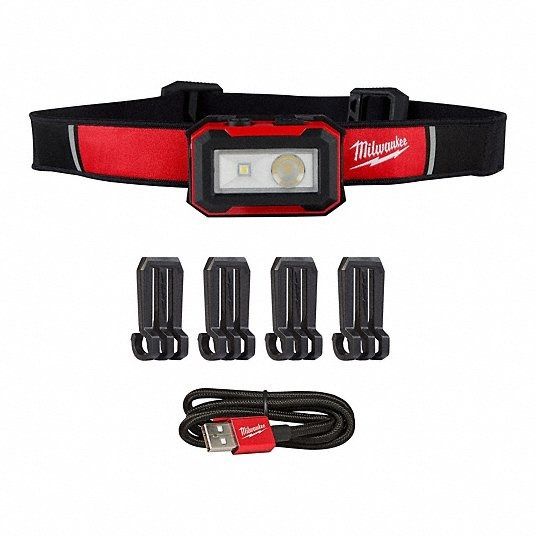Milwaukee Tool - Rechargeable Magnetic Headlamp and Task Light