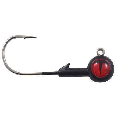 Northland Fishing Tackle - Tungsten Jig Lure - 1/8 oz., COLOR: BLACK
