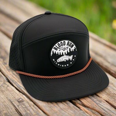 Blood Run Fishing - Atwood Men&#39;s Black Banded Fishing Hat