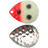 Moonshine Lures - Harness Spinner Blades - Size 5, COLOR: GLOW BLOODY NOSE