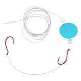 PK Lures - Dakota Disc Live Bait Spinner Rig, COLOR: BLUE METALLIC