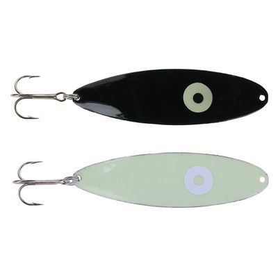 Moonshine Lures - Moonmaster Trolling Spoon - Standard - 4 in., Colour: CARBON 14