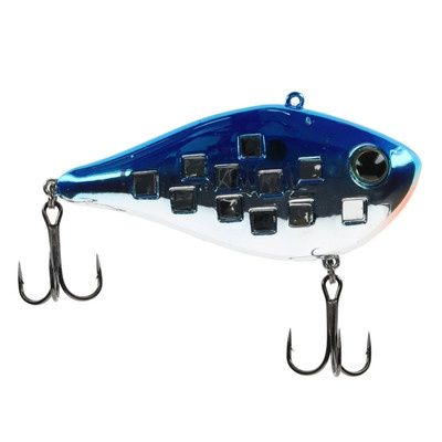 Reef Runner - Flash Shad Lipless Crankbait - 3/4 oz., COLOR: CHROME BLUE
