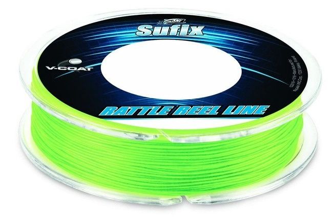 Sufix - Rattle Reel Line - Lime - 20 LB.